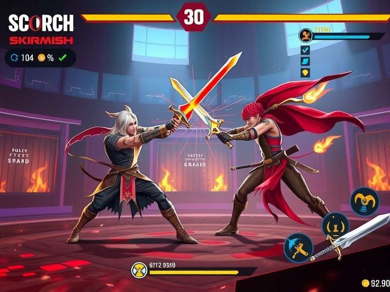 Scorch Sword Skirmish esports tournament scene