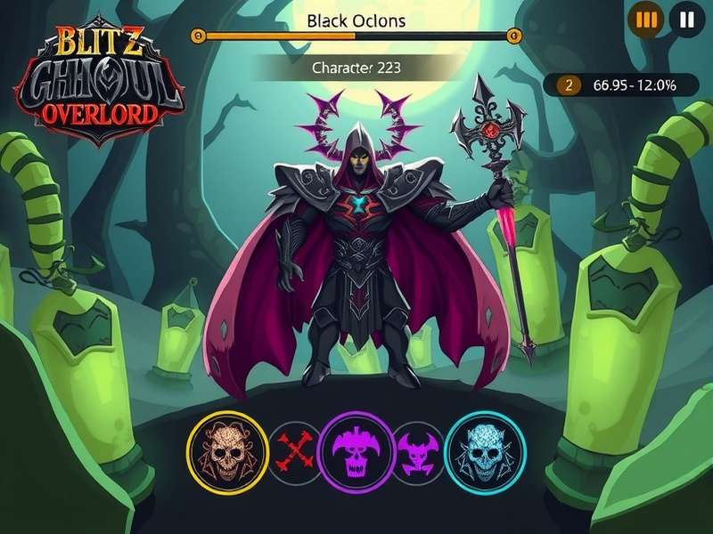 Blitz Ghoul Overlord gameplay screenshot showing character and environment