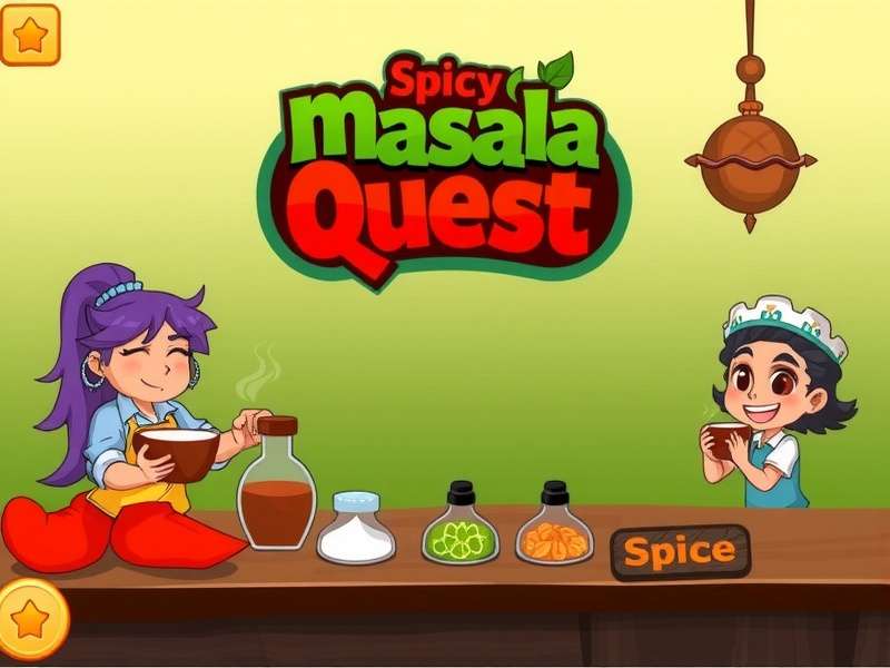 Spicy Masala Quest Game Cover