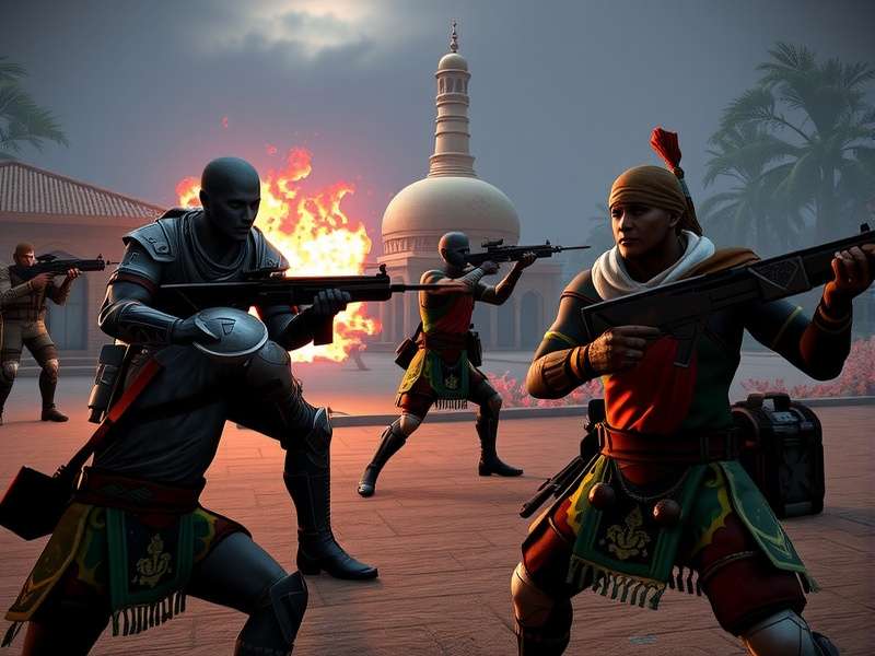 XCOM 2 Ganges Guardians strategic map showing Indian subcontinent with resistance operations