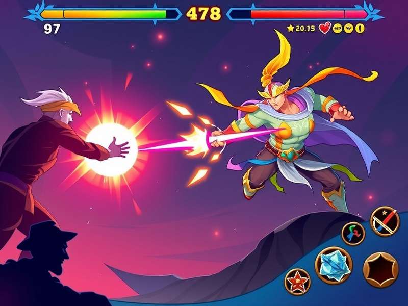 Color Warrior Legend strategy guide showing color combinations