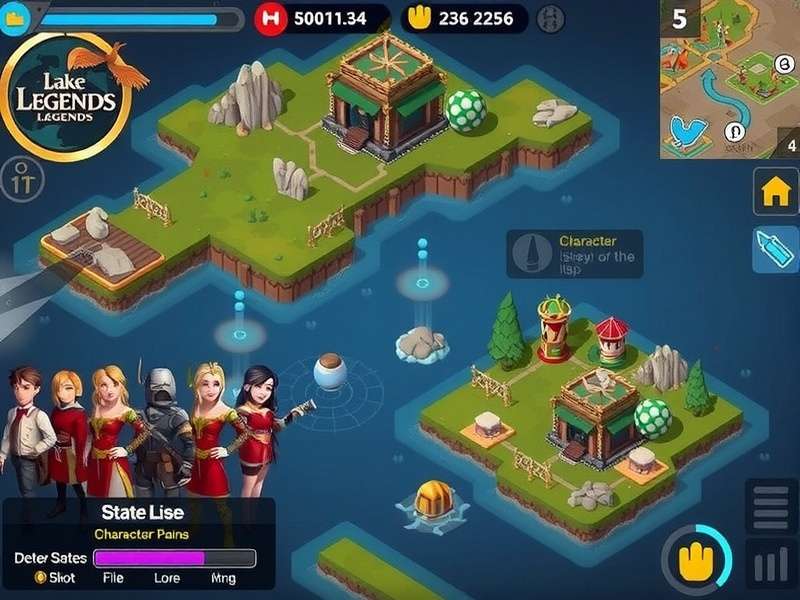 Character lineup from Ulsoor Lake Legends