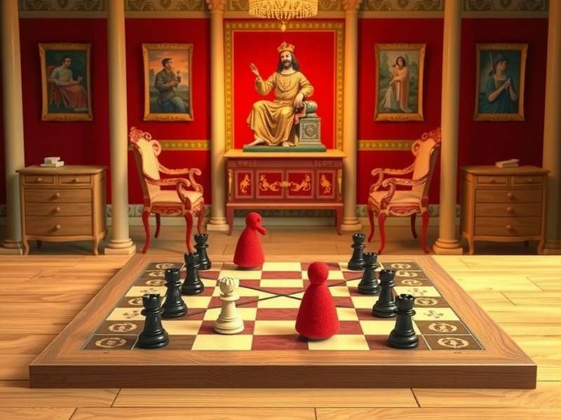 Traditional Cha Cha Charm game board setup