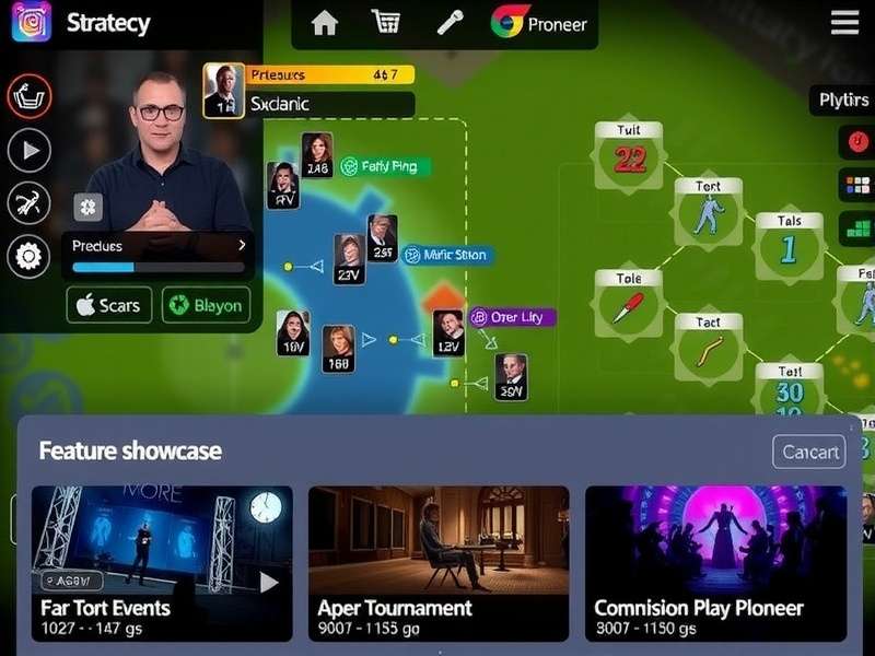 Precision Play Pioneer gameplay screenshot showing strategic interface