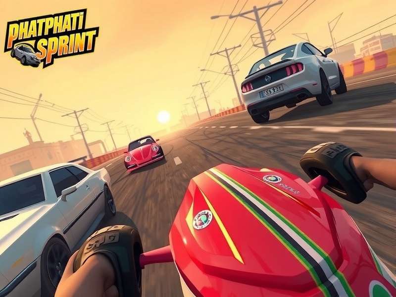 Phatphati Sprint multiplayer competition screen