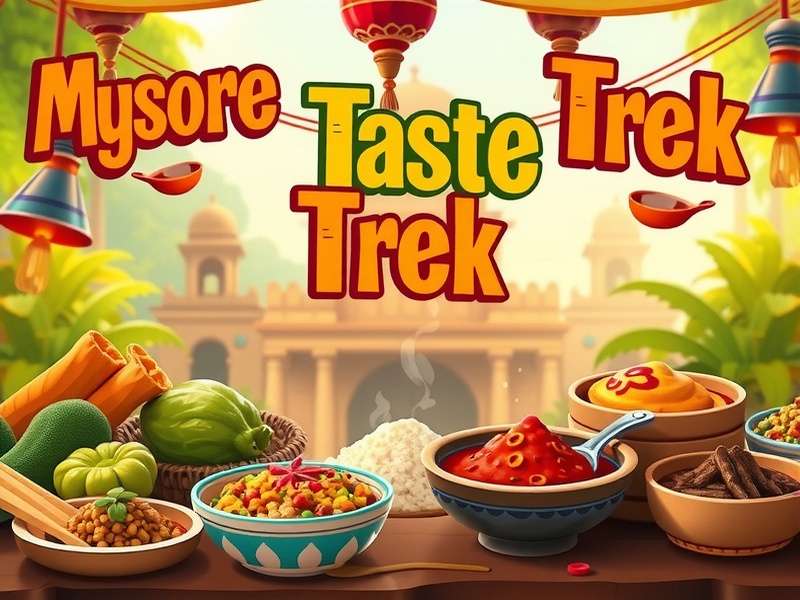 Mysore Taste Trek gameplay showcasing traditional South Indian dishes