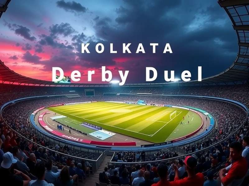 Historic Kolkata Derby Duel moment