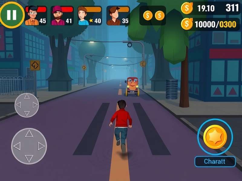 Bombay Run Legend gameplay screenshot showing character running through Mumbai streets