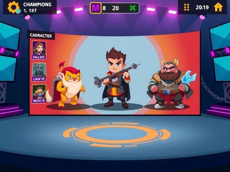 Pixel Clash Champions esports tournament stage