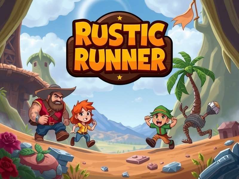 Rustic Runner Gameplay Screenshot