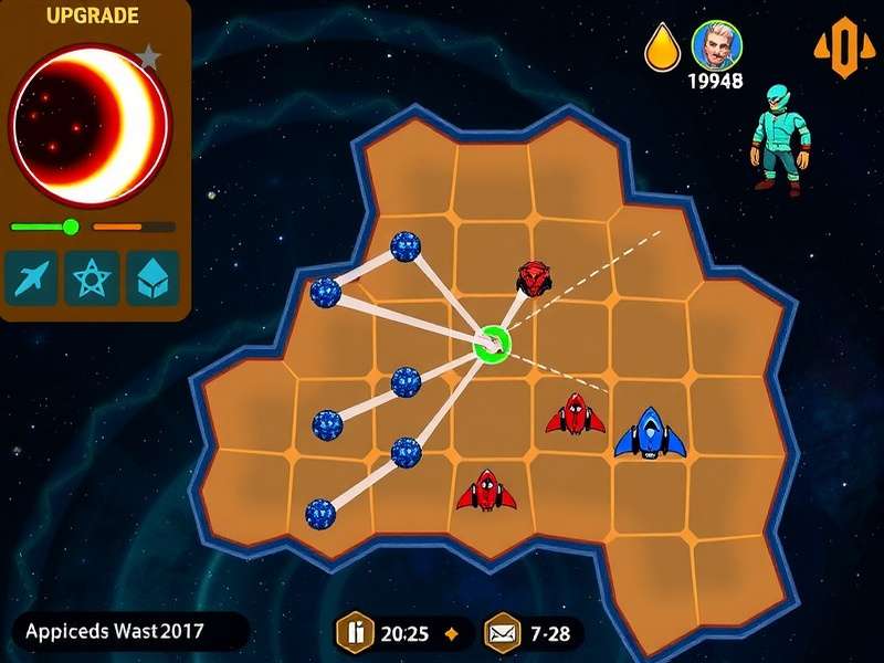 Tikka Defenders Space Siege strategic map layout
