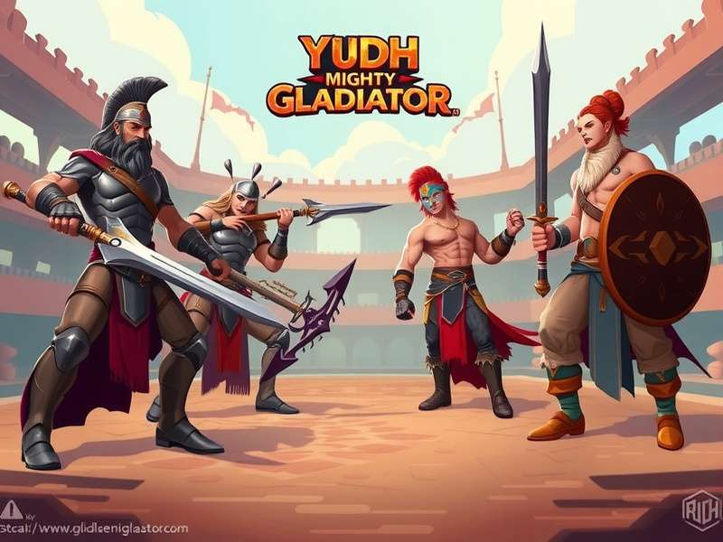 Yudh Mighty Gladiator gameplay arena and equipment