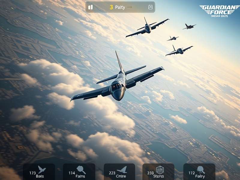 Guardian Force Indian Skies aircraft customization interface