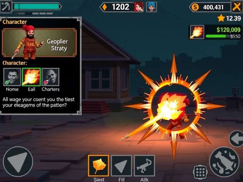 Punjabi Spike Slayer character selection screen