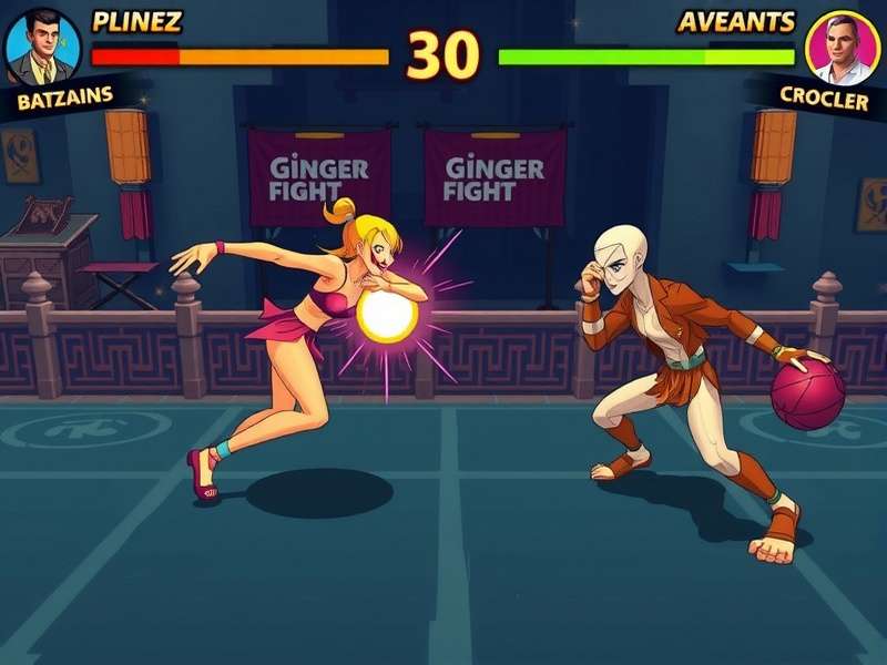 Ginger Fight Legend tournament gameplay