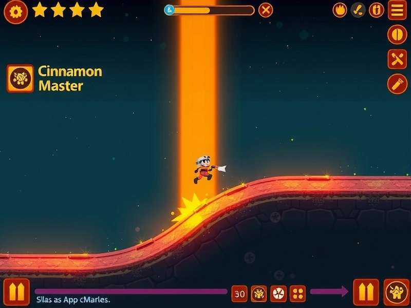 Cinnamon Slide Master gameplay interface