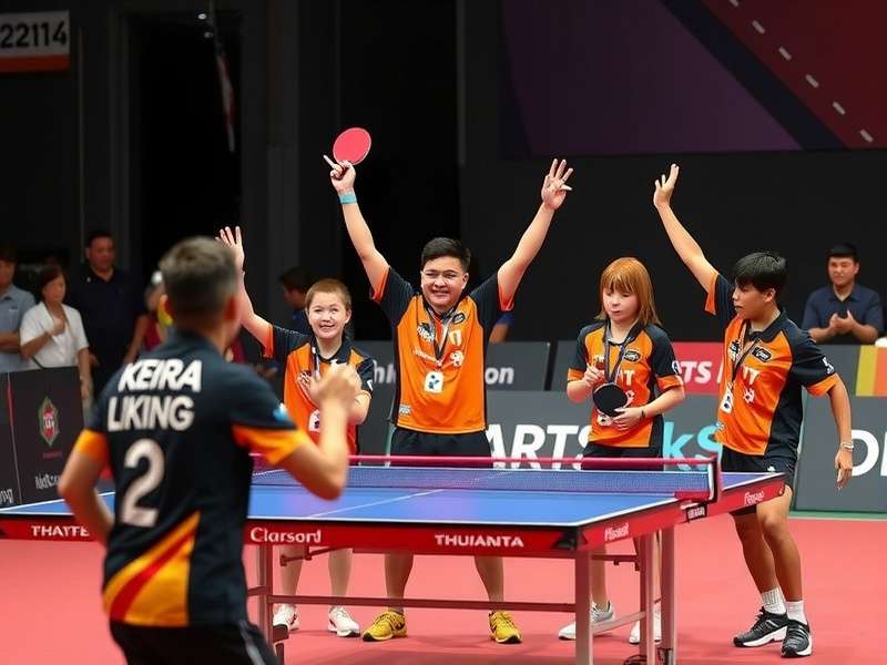 Historical moments from Elite Table Tennis Tournament