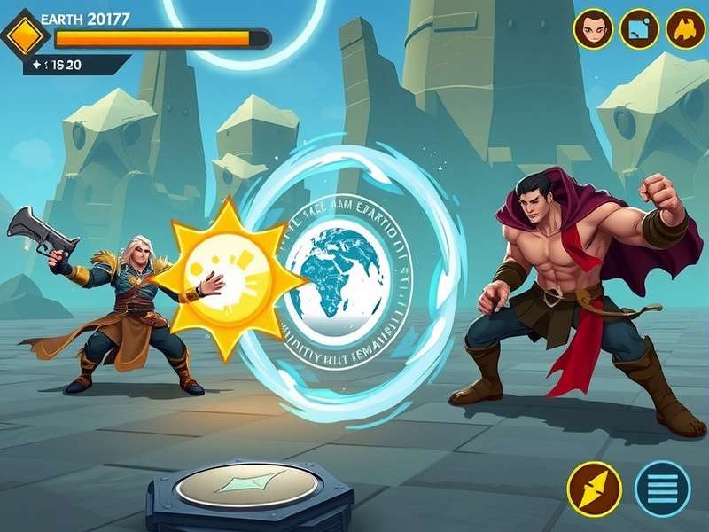 Spectacle Earth Shaker battle scene with multiple characters