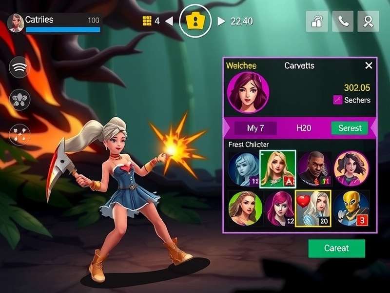 Passionfruit Predator Hero gameplay screenshot showing character combat