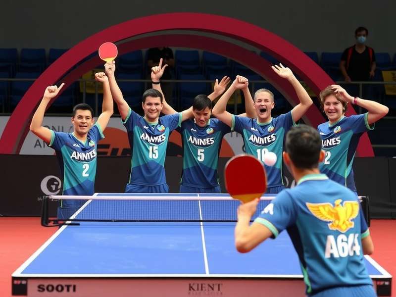 Young players inspired by Elite Table Tennis Tournament