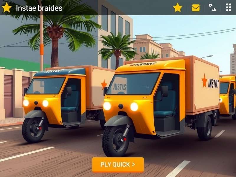 Instant Parcel Star vehicle upgrade system interface