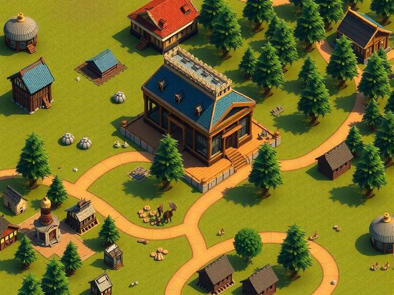 Advanced Prosperity Peak Pioneer settlement layout