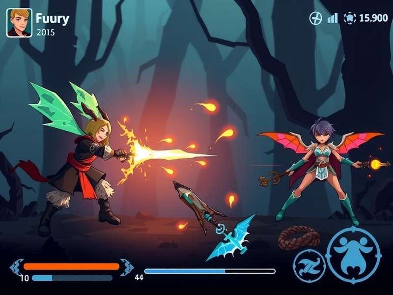 Fennel Fury gameplay screenshot showing character combat