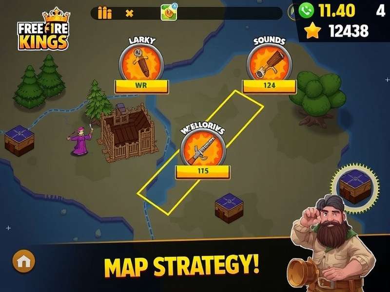 Free Fire Adventure Kings gameplay screenshot