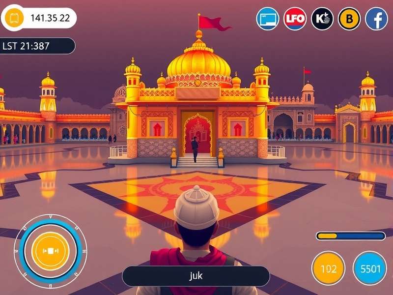 Development process of Amritsar Temple Quest showing cultural research