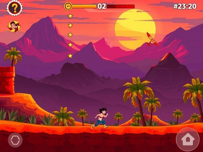 Fiery Runaway high score strategy illustration