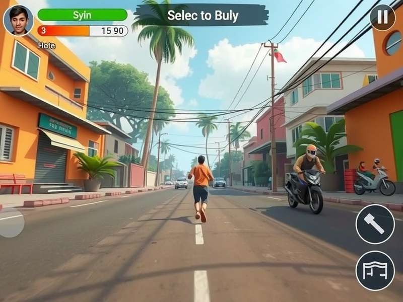 Fennel Fast Runner gameplay screenshot showing character running through Indian street