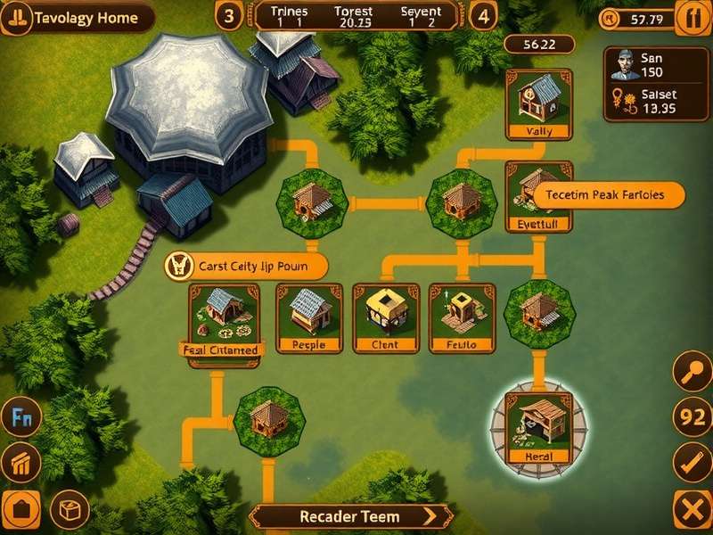 Prosperity Peak Pioneer technology tree interface
