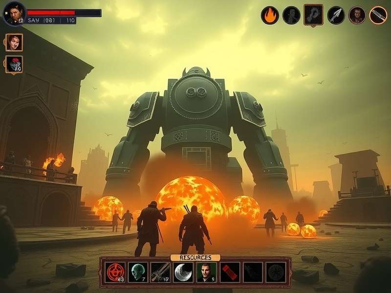 Colossal War Colossus character selection screen