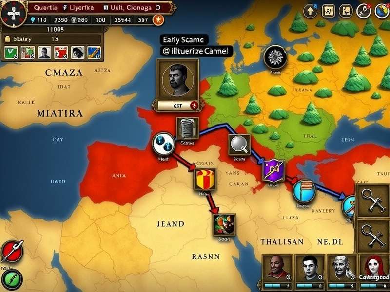 Cumin Illustrious Conquest strategy guide showing early game development