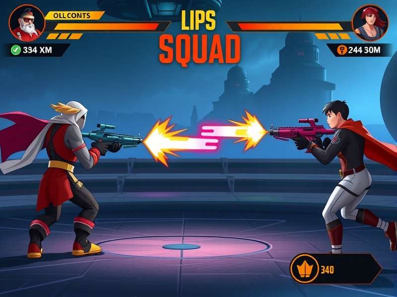 Thunder Shock Squad gameplay screenshot showing squad combat