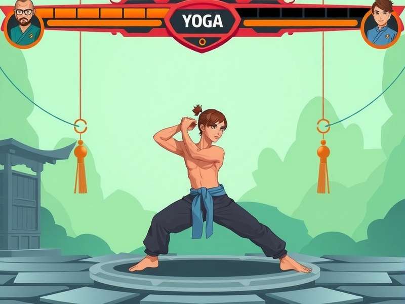 Yoga Brawl Power character selection screen