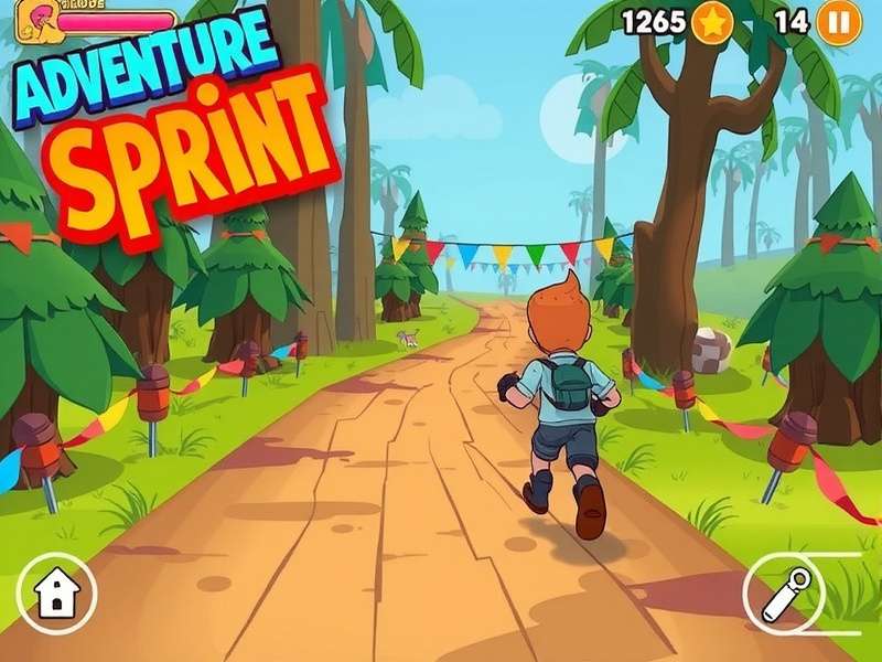 Hot Adventure Sprint strategy map showing different racing paths