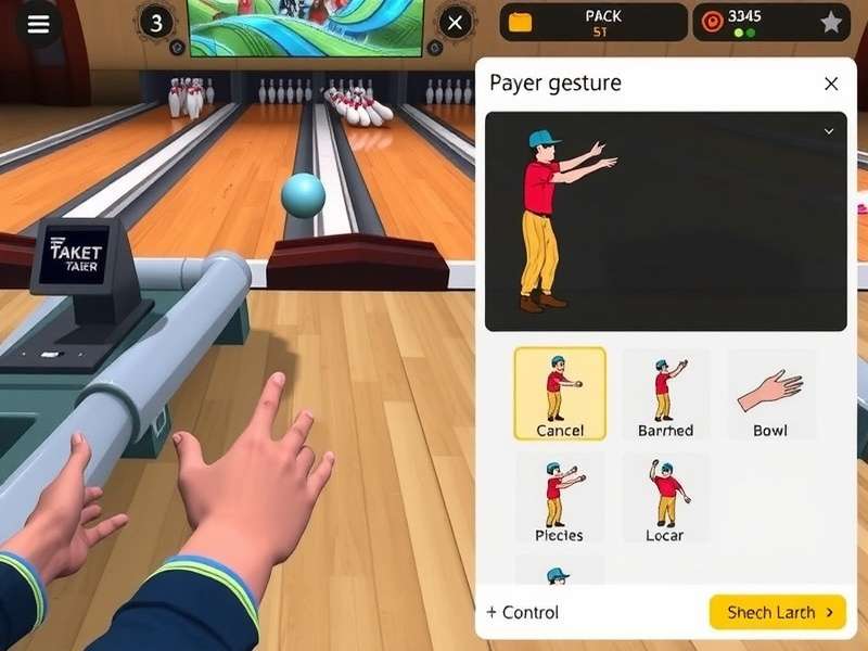 Wicket Taker Pro gameplay screenshot showing bowling action
