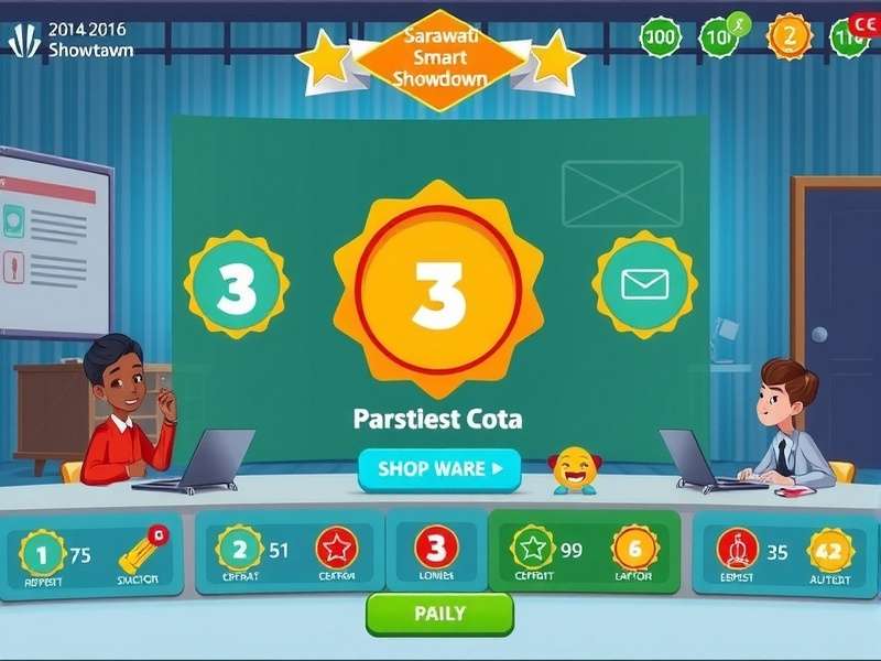 Saraswati Smart Showdown gameplay interface