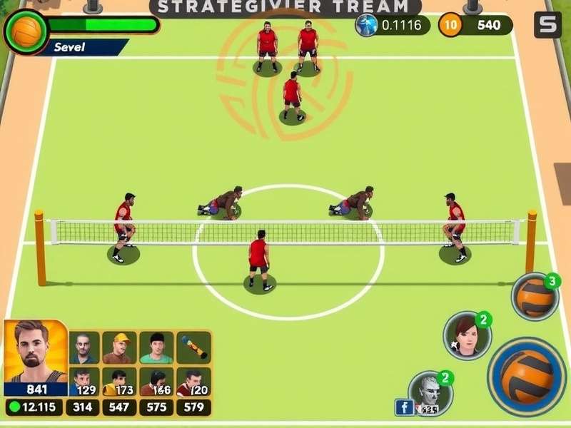 Prime Volley Kings strategic gameplay formation
