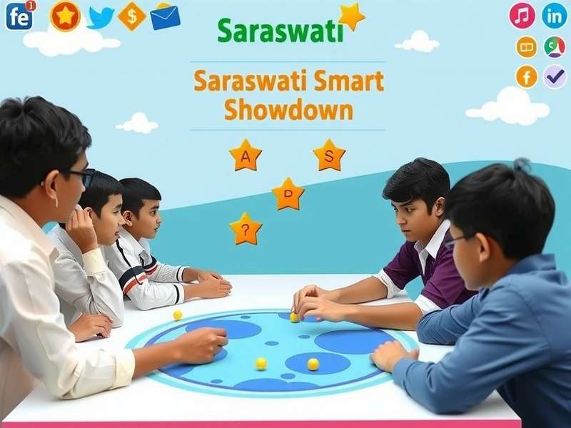 Saraswati Smart Showdown achievement and reward system