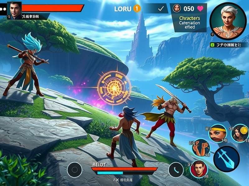 Goa Vigor Champion X gameplay screenshot showing vibrant environments