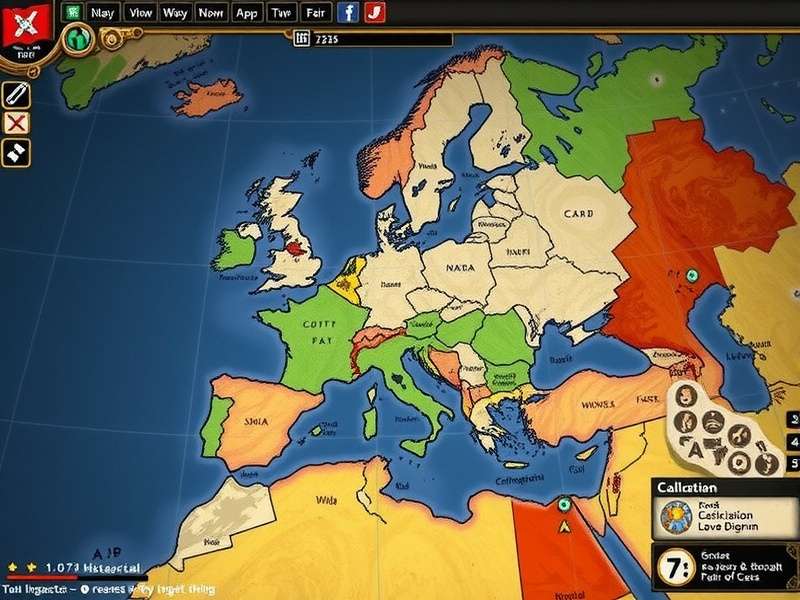 Cumin Illustrious Conquest gameplay screenshot showing strategic map