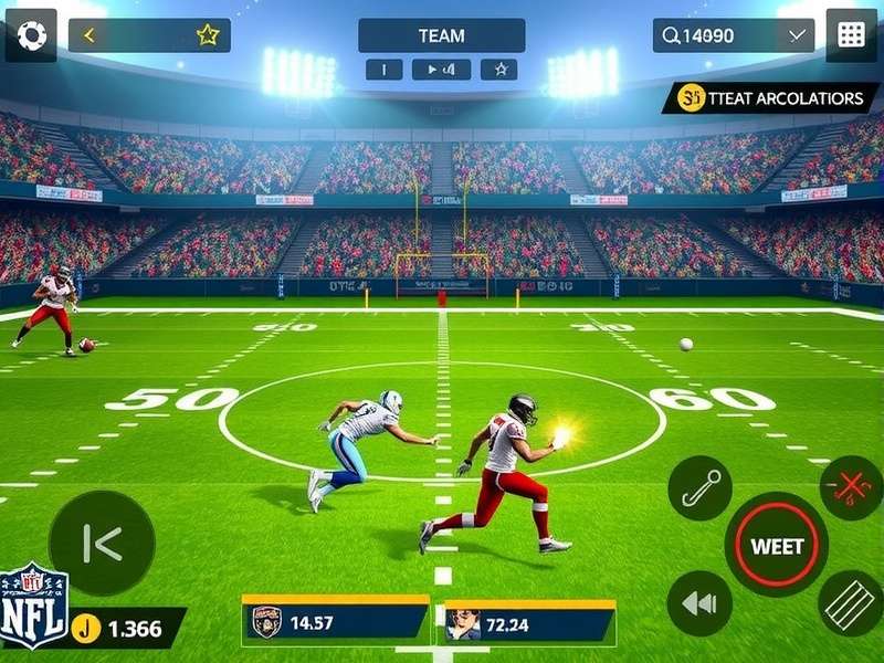 Desi NFL Titans Battle team management interface