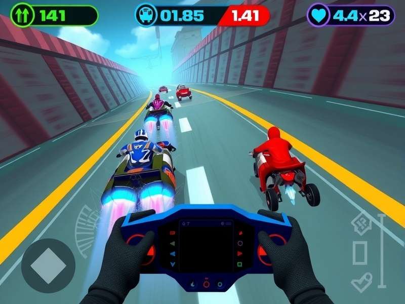 Zip Fury Showdown control interface and HUD elements