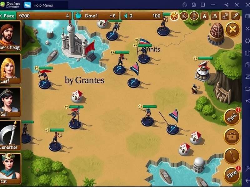 Deccan Daring Defenders character selection screen