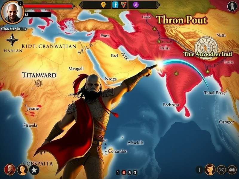 Titan Crusader India gameplay screenshot showing character combat