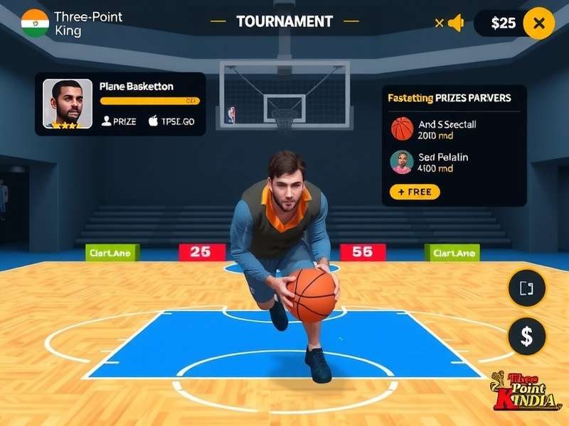 Three Point King India character customization screen showing various options