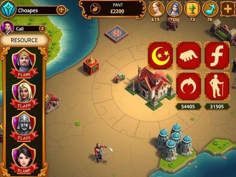Deccan Daring Defenders gameplay screenshot showing strategic battle