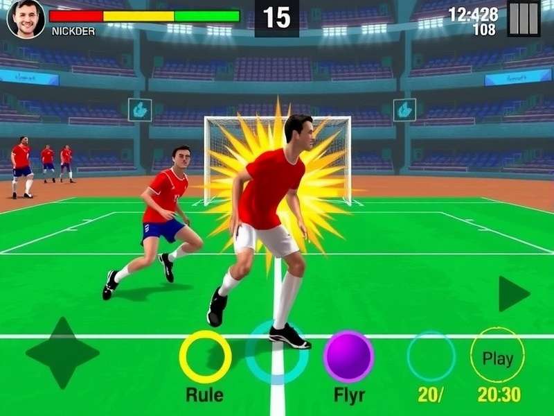 Bharat Handball Titan control scheme and interface